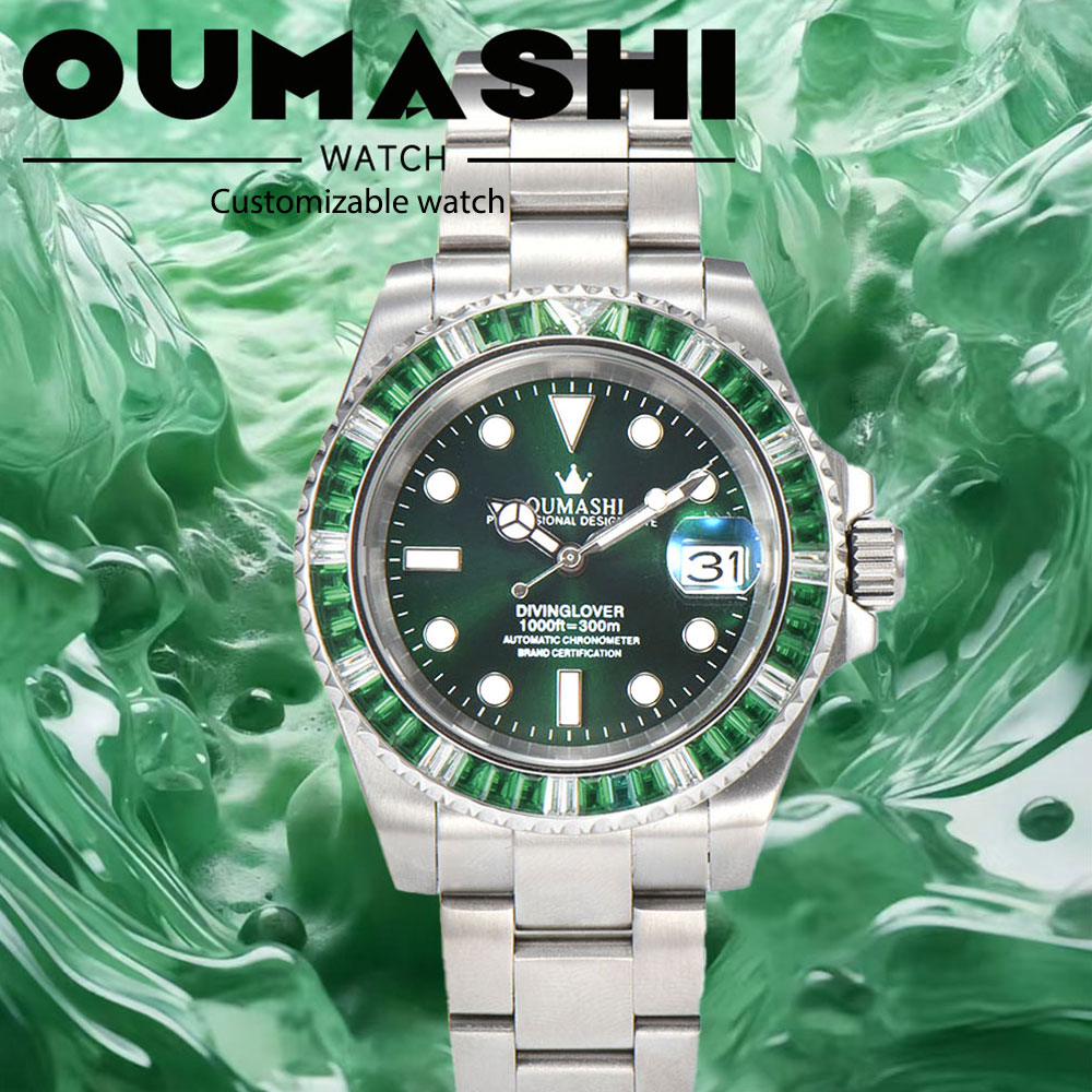 Resistance Bands - 40mm Luxury Diving Men's Watch NH35