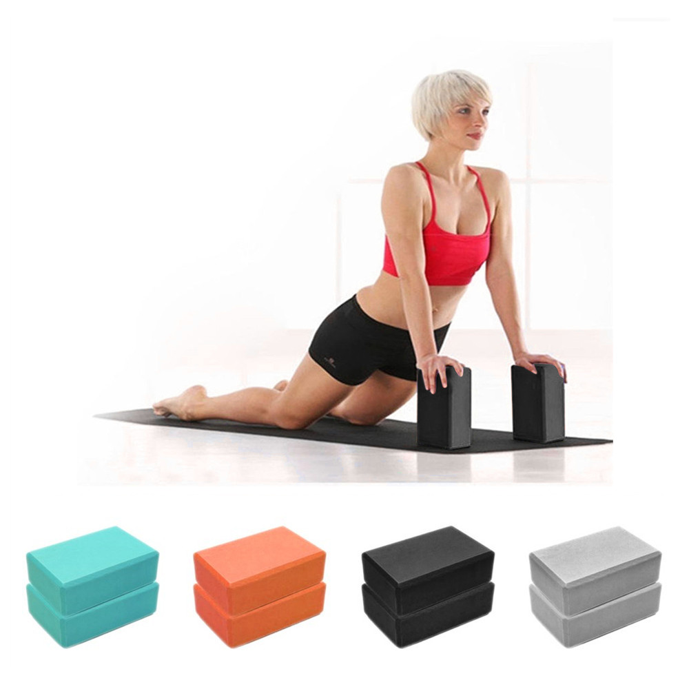 Yoga Health & Fitness Centre - Colored EVA Yoga Block Brick Non-Slip