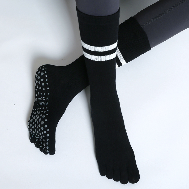 Yoga Fitness Dance - Women Non-slip Five Fingers Yoga Socks