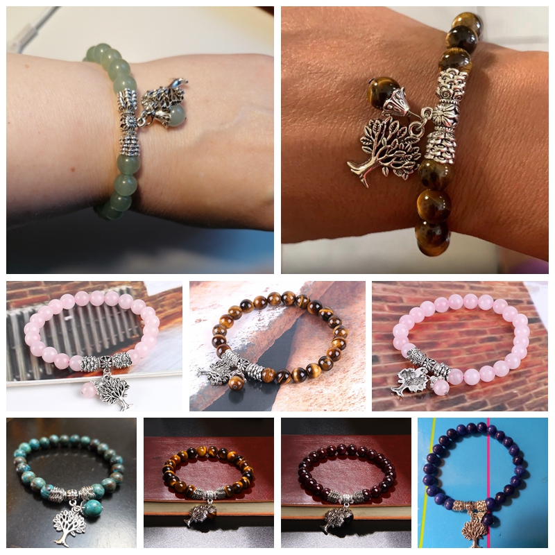 Women Bracelets Men Charm Natu - Yoga Health & Fitness Centre review and price