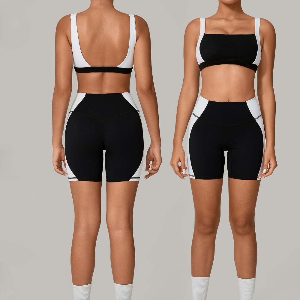 Patchwork Backless Sports Bra  - Yoga Và Fitness review and price