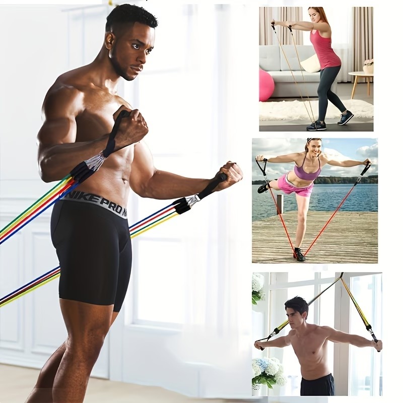Resistance Band Set with Door  - Yoga Fitness Resistance Band review and price