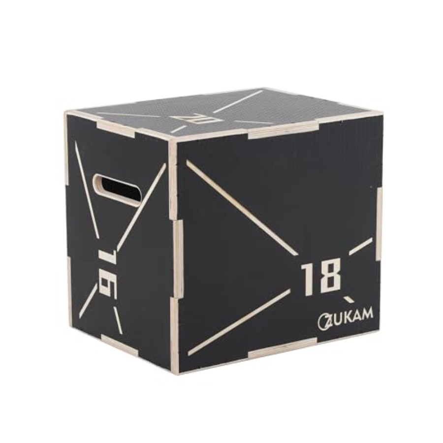 Non-Slip Wood Plyometric Jump  - Plyo Jump Box review and price