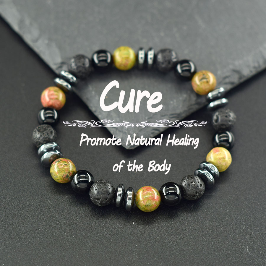 Natural Unakite Jasper Stone B - Yoga Fitness Promotion review and price