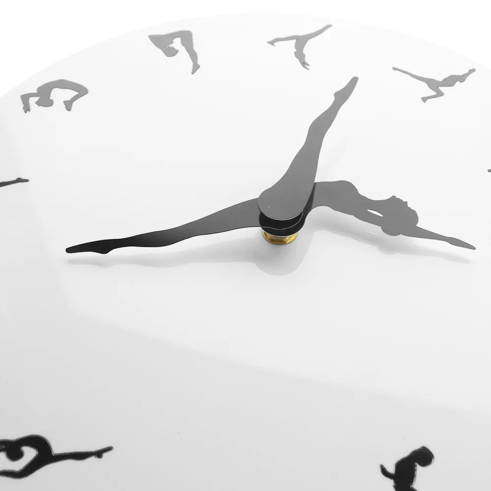 HQ Yoga Postures Wall Clock  F - Yoga Fitness Watch review and price