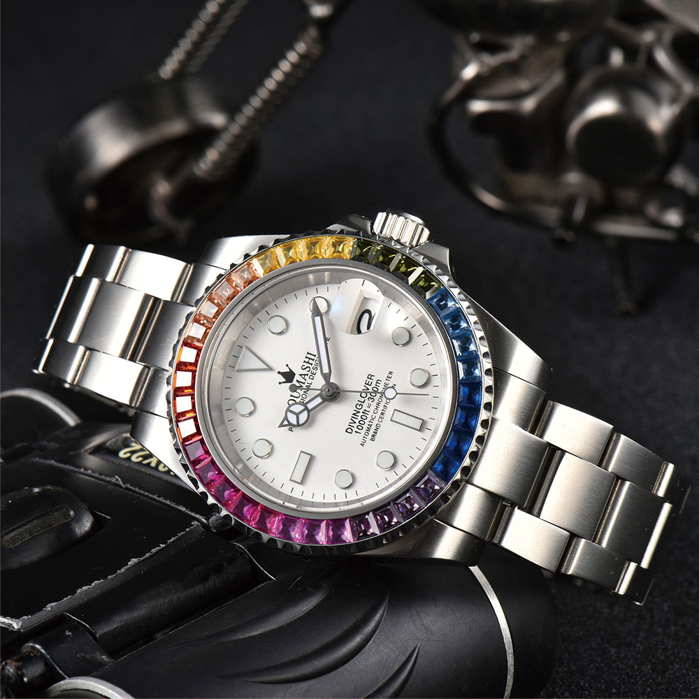 40mm Luxury Diving Men's Watch - Resistance Bands review and price