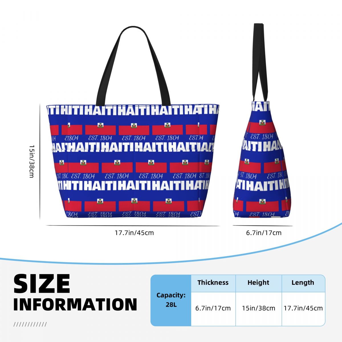 Haiti EST. 1804 Independence H - Yoga Fitness Merch review and price