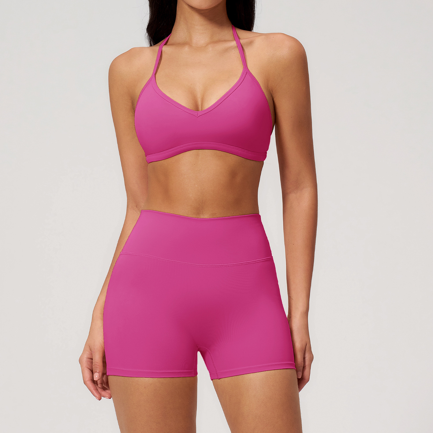 Women V Neck Bra with Pad  Bik - Yoga Và Fitness review and price