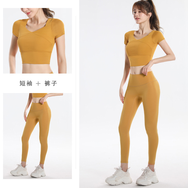 Quick Dry Set Sports Top With  - Fitness Yoga review and price