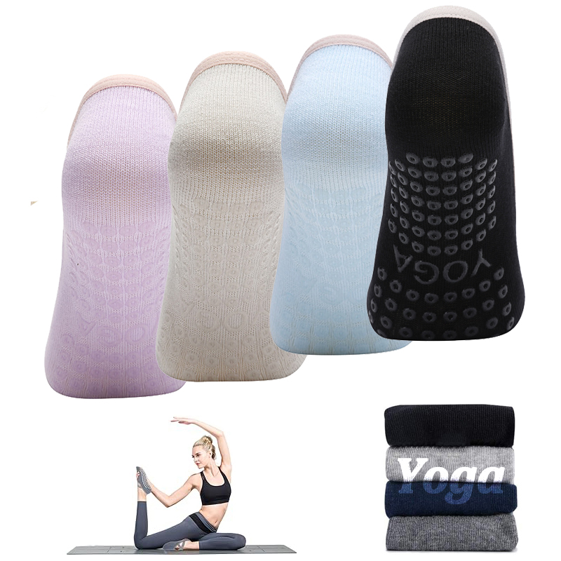 Ladies Non-Slip Pilates Socks  - Yoga Fitness Dance review and price