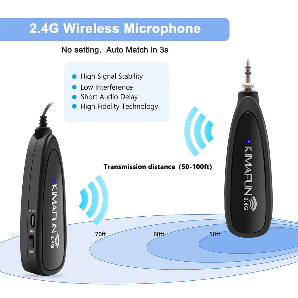 KIMAFUN 2.4G Wireless Headset  - Yoga Fitness Class review and price