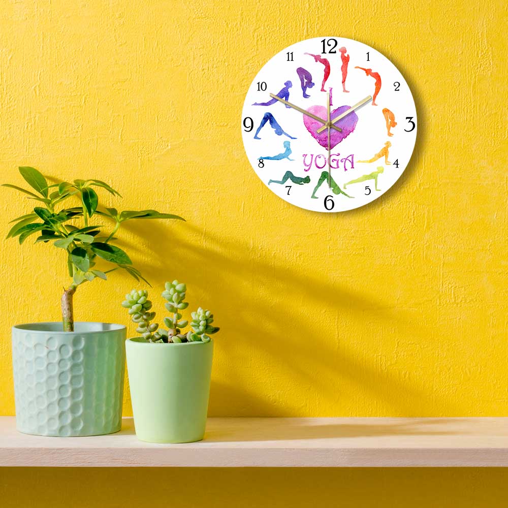 I Love Yoga Watercolor Paintin - Yoga Fitness Watch review and price