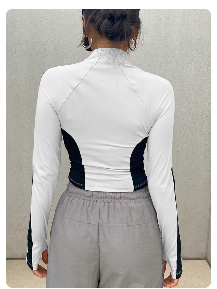Yoga Clothes Stand Up Collar J - Fitness Yoga review and price