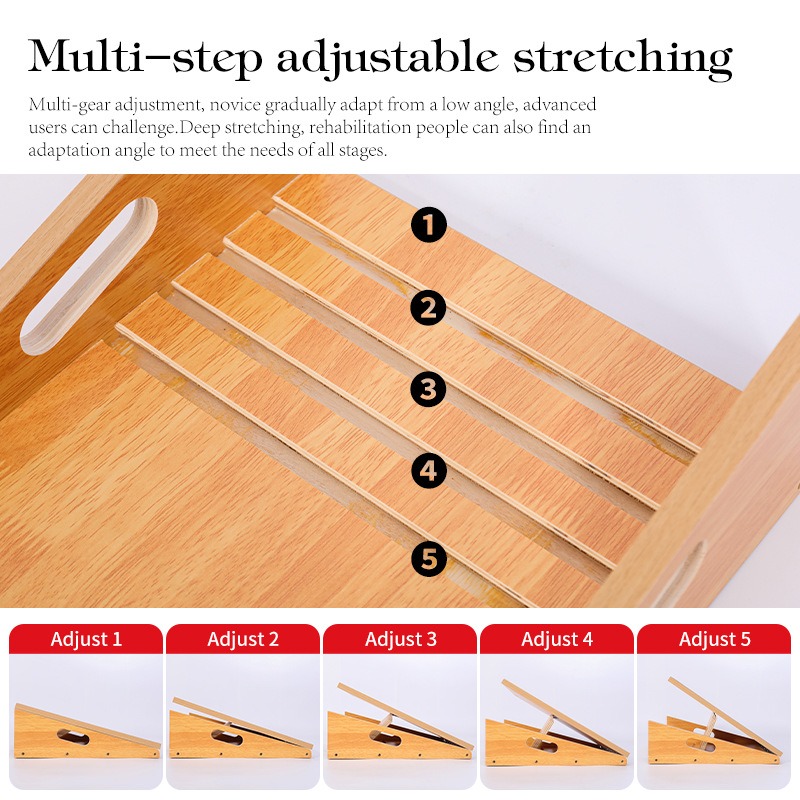 Adjustable Wooden Balance Stre - Balance Board Fitness review and price