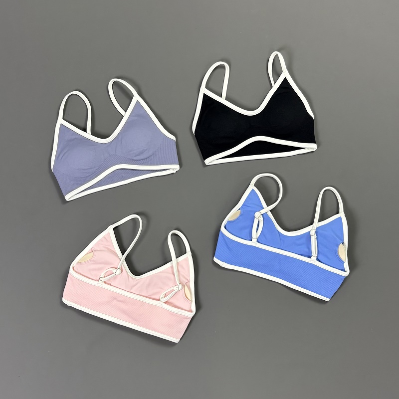 Women Contrastline Yoga Bra V  - Yoga Và Fitness review and price