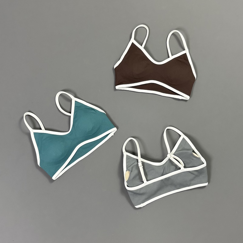 Women Contrastline Yoga Bra V  - Yoga Và Fitness review and price