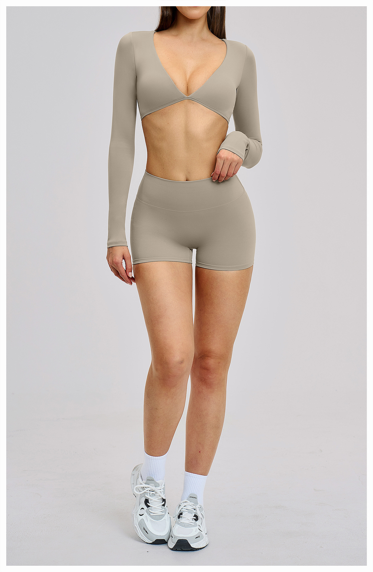 Sexy V-Neck Beautiful Back Hig - Yoga Và Fitness review and price