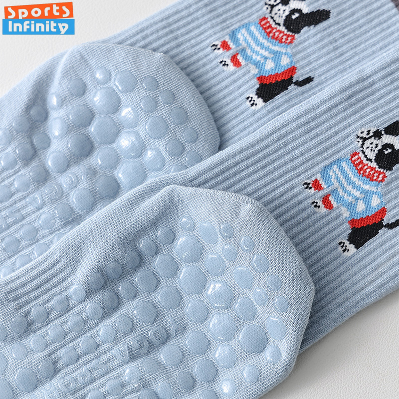 Cute Dog Print Yoga Socks Anti - Yoga Fitness Workout review and price
