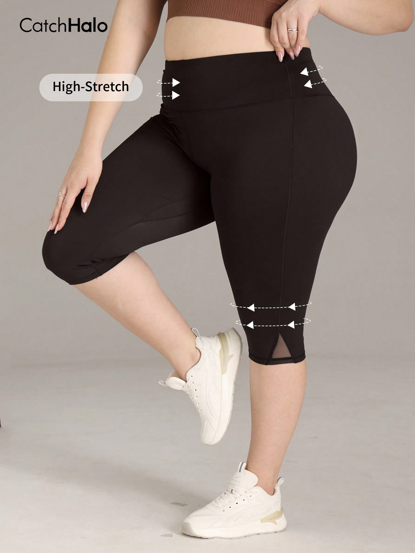 Plus Size Gym Leggings Women M - Yoga Fitness Workout review and price