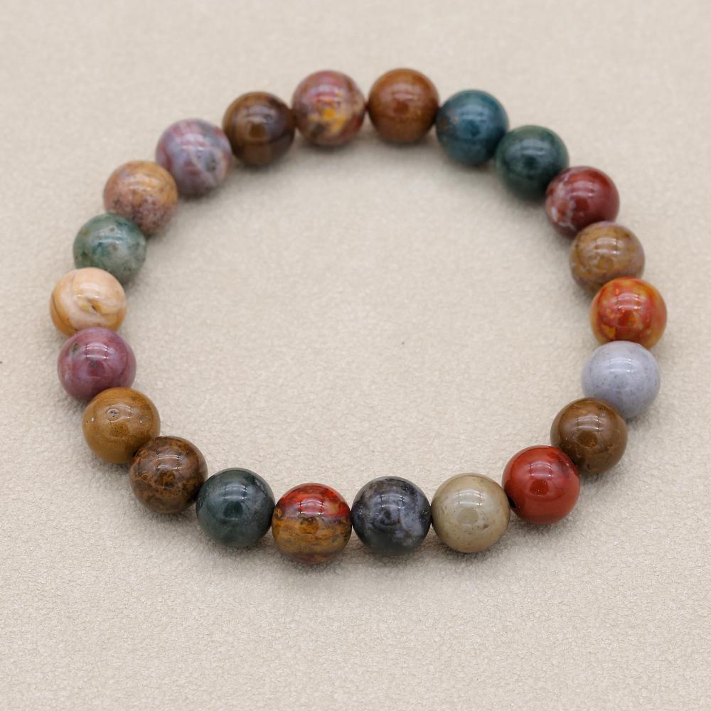8mm Natural Stone Ocean Jasper - Yoga Health & Fitness Centre review and price