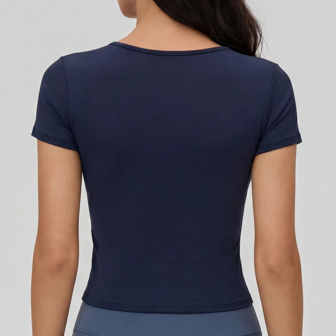 Women's V-neck short-sleeve yo - Yoga Và Fitness review and price