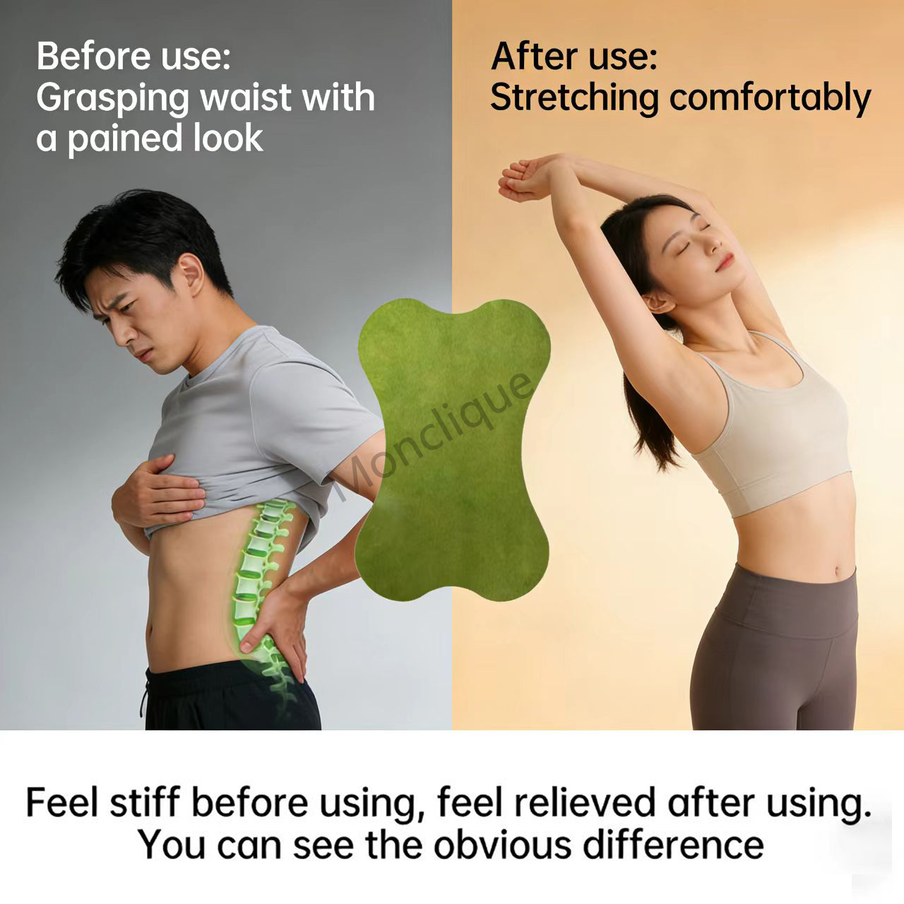 24/48PCS Lumbar Patch Back Mas - Yoga Fitness Promotion review and price