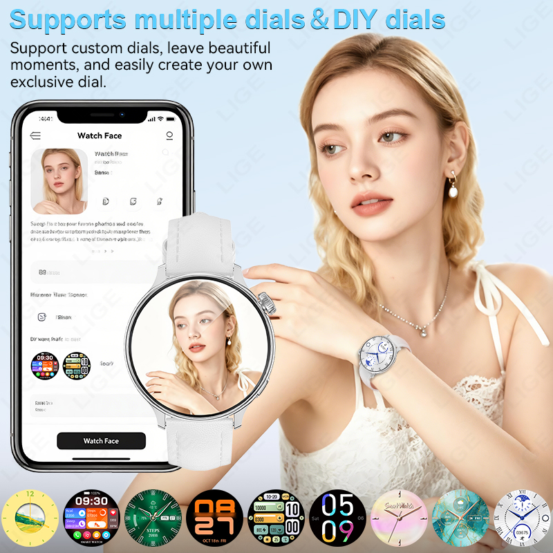 LIGE Sports Smart Watch for Wo - Oxygen Yoga & Fitness Kamloops review and price
