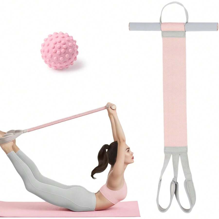 120-Pound Resistance Band With - Yoga Fitness Resistance Band review and price