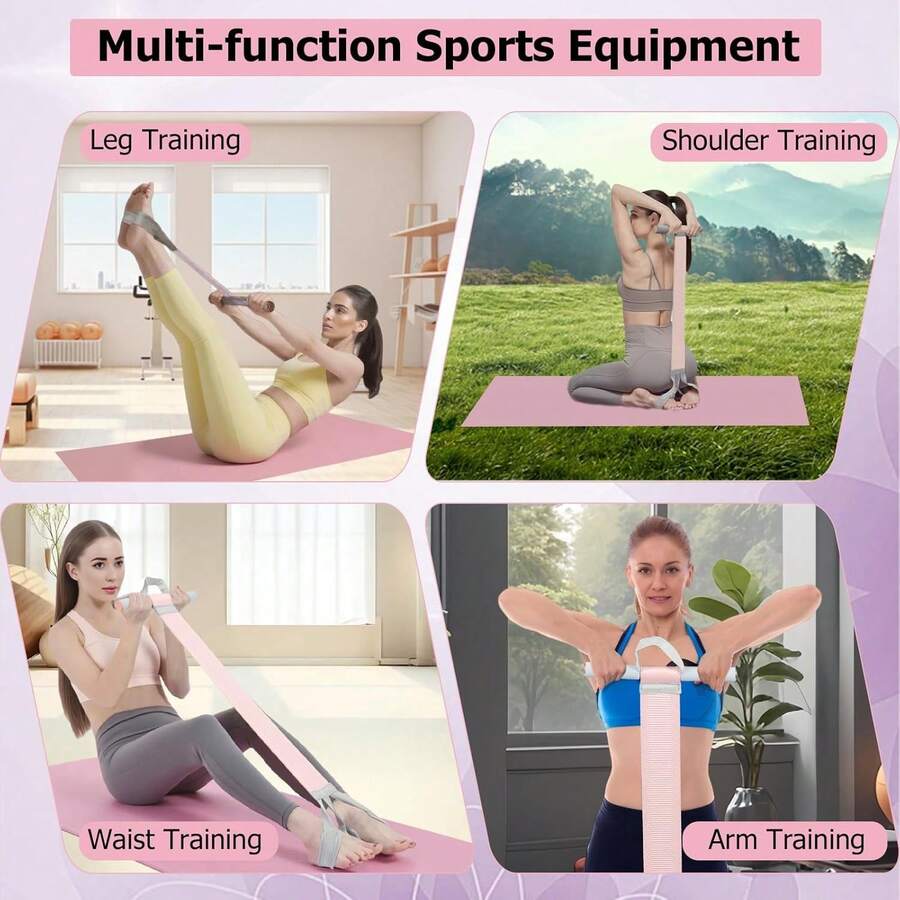 120-Pound Resistance Band With - Yoga Fitness Resistance Band review and price