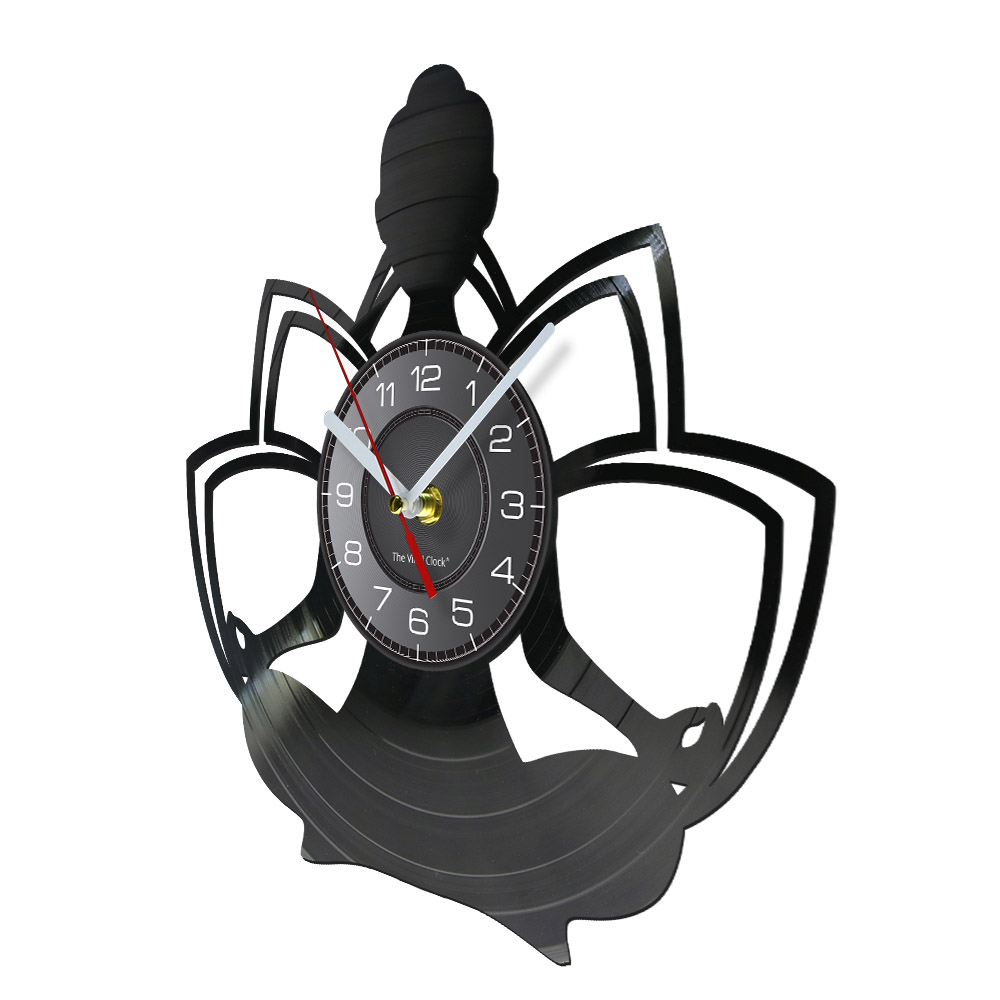 Yoga Pose Vinyl Record Wall Cl - Yoga Fitness Watch review and price