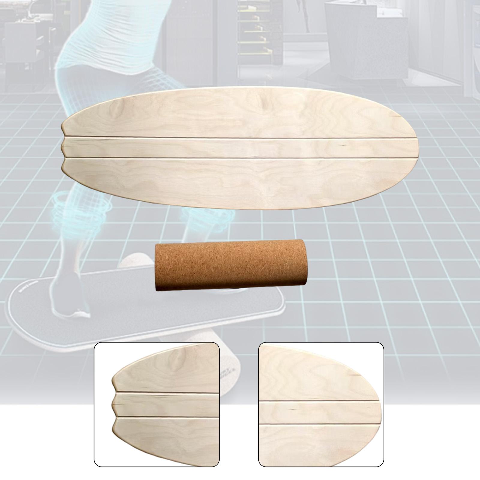 Wooden Balancing Board Roller  - Balance Board Fitness review and price