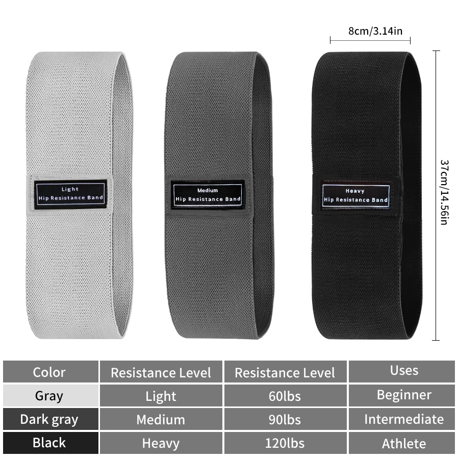 Fabric Resistance Hip Booty Ba - Yoga Fitness Resistance Band review and price