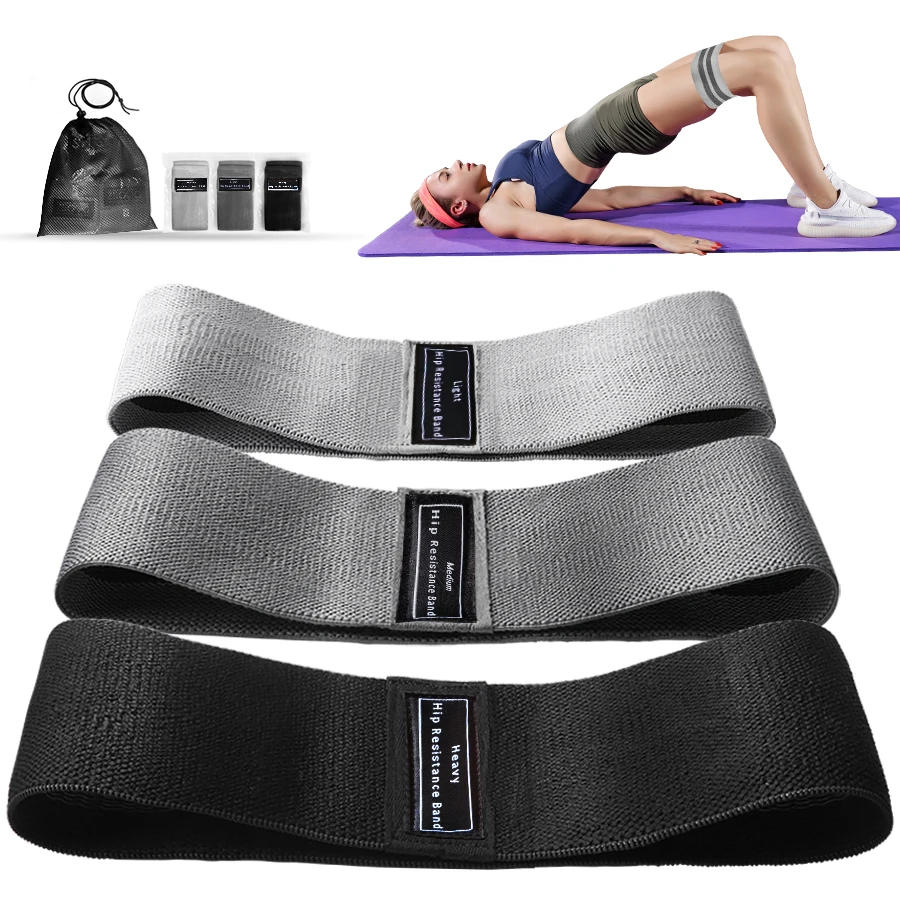 Fabric Resistance Hip Booty Ba - Yoga Fitness Resistance Band review and price