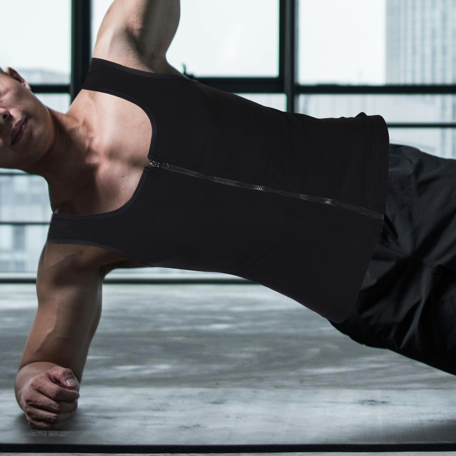 Waist Trainer Compression Vest - Yoga Fitness Workout review and price