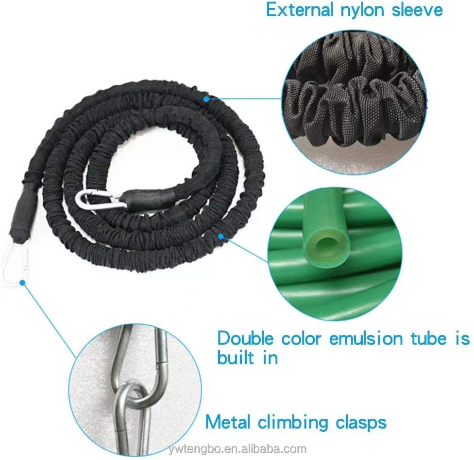 Dual Resistance Latex Pull Rop - Resistance Bands review and price