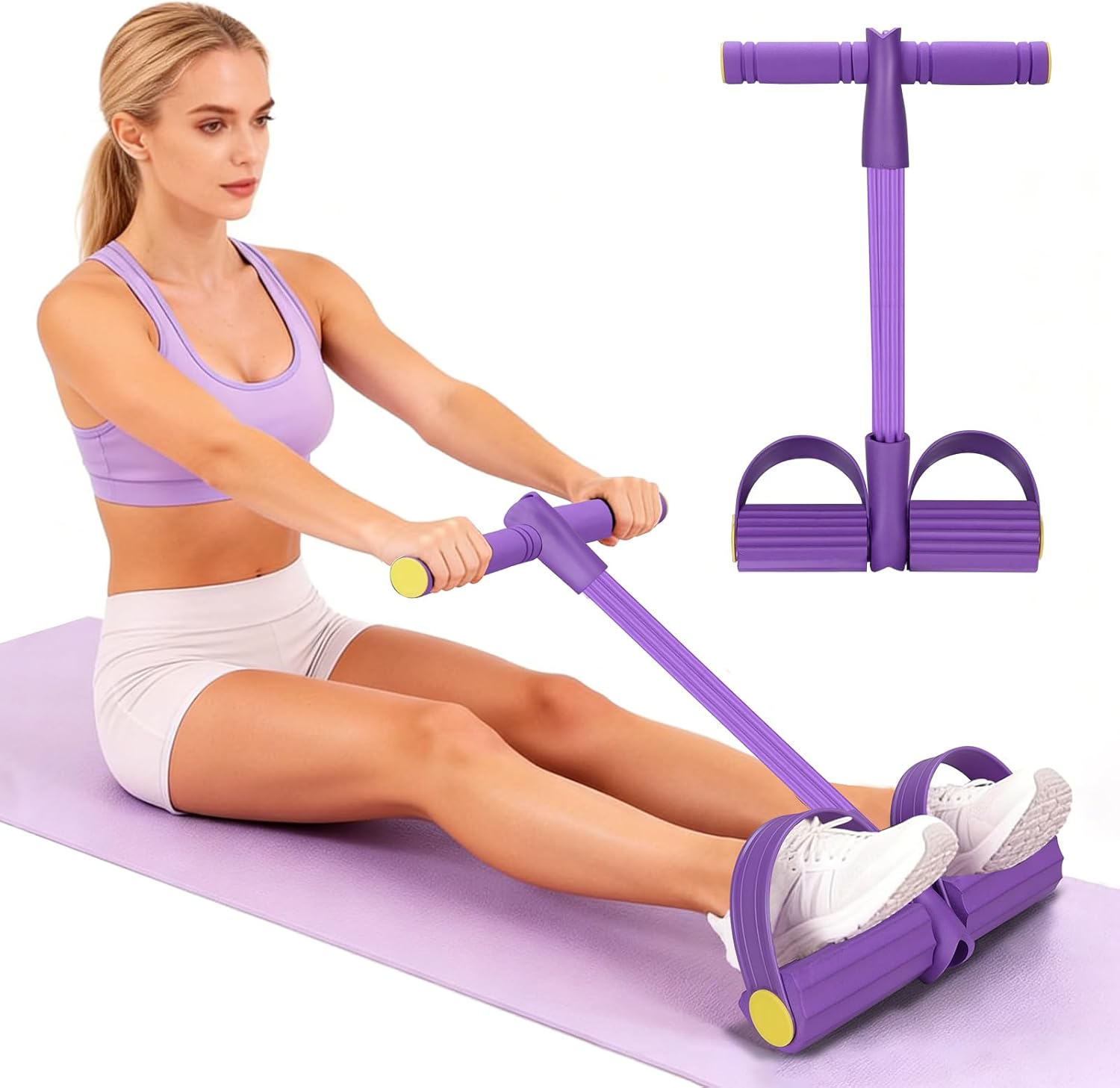 4-Tube Resistance Band Multi F - Yoga Fitness Resistance Band review and price
